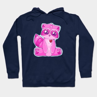 Valentine Racoon Hoodie